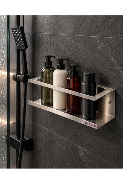 Blaene Stainless Steel No Drilling Mounting Adhesive and Screw Brushed Satine...