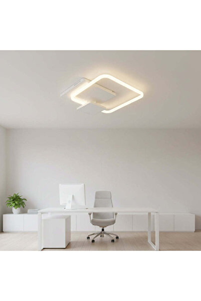 DIGITAL Merchandise Lustra LED cu telecomanda ANEMONA 71W, 3 Patrate, lumina ...