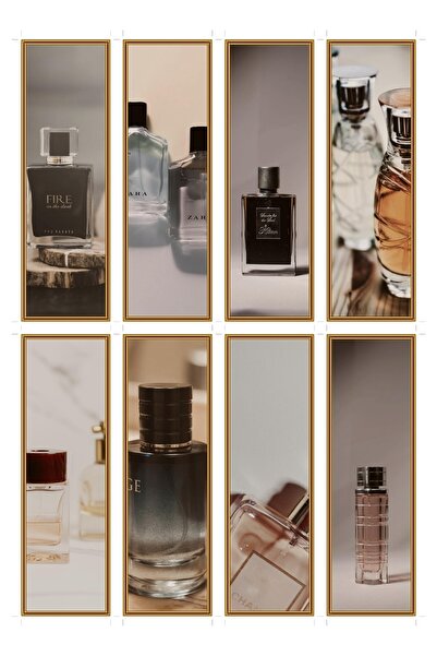 OEM Semne de Carte Set de 8 bucati cu tematica sticla de parfum, Accesorii de...