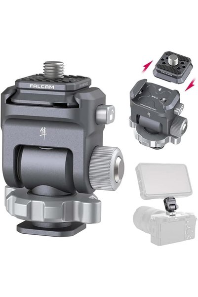 TinyBox F22 Quick Release Cold Shoe Monitör Montajı