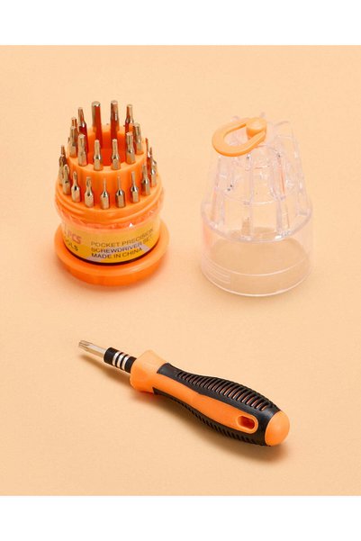 REDTAG Orange Screw Kit (31 Piece)