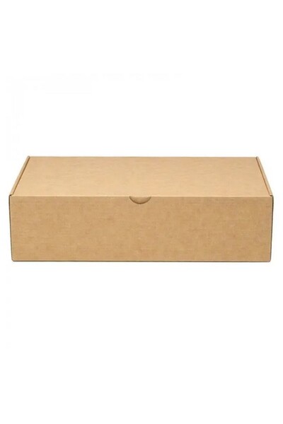 INATECH Set 10 Cutii cu Autoformare CO3, 425 x 325 x 110 mm, Carton Microondu...