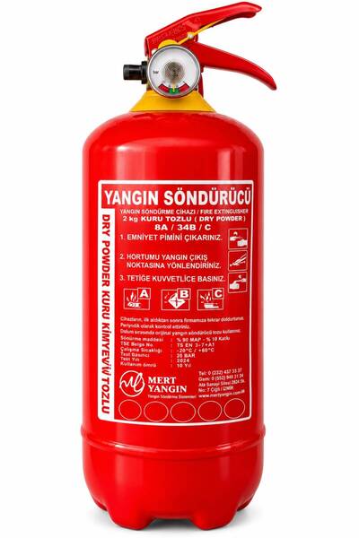 ZIMBIRTICI 1KG YANGIN SÖNDÜRME TÜPÜ