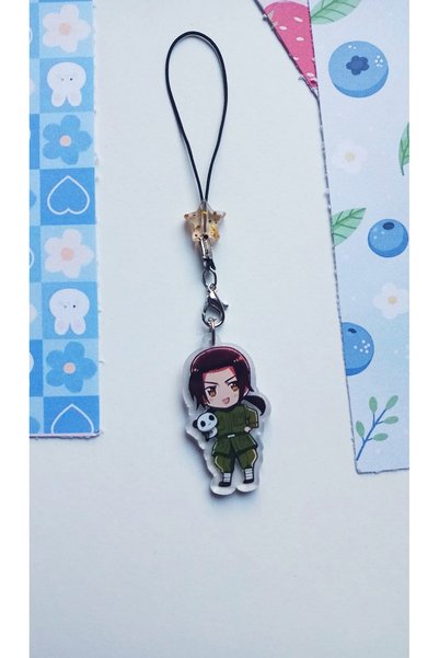 Atölye Moonlit Hetalia Akrilik Telefon Süsü Charm