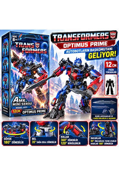 iyisiolsun 75326 FİGÜR TRANSFORMERS AMK MINI SERIES WAVE3 OPTIMUS PRIME TRNS