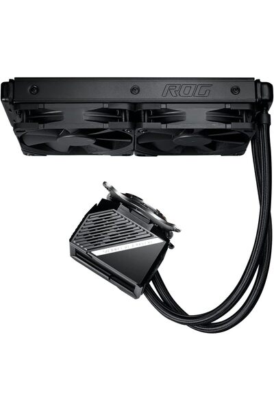 Rog Ryujin II 240 Oled Aura Sync RGB 2X Noctua IPPC 2 Pwm 120 mm Fan Sıvı CPU Soğutucusu