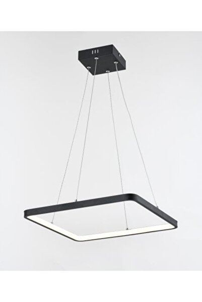 Reality Lustră suspendată LED, neagră, pătrată, 40cm ANAYA 336521-02