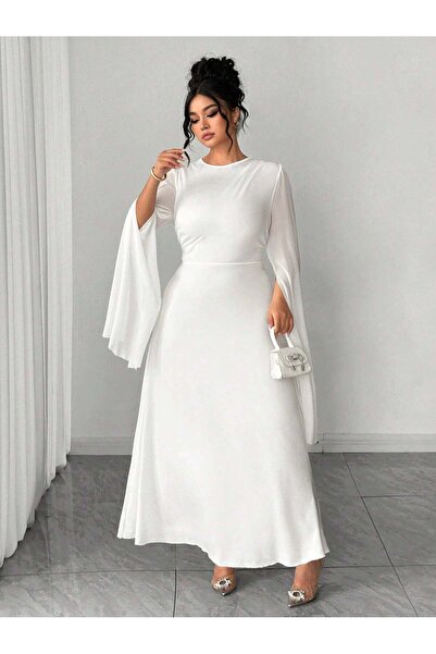 Sheya Rochie maxi, alb