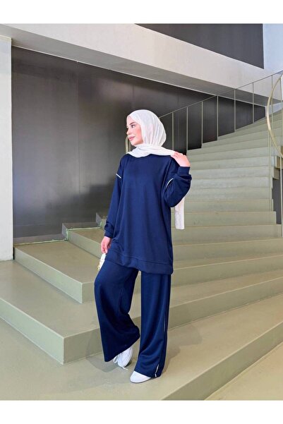 Bliss Women's Hijab Tunic and Pants Double Set