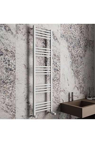regata Thermofix Radiator de prosoape drept din oțel, Alb, 1400 x 400 mm
