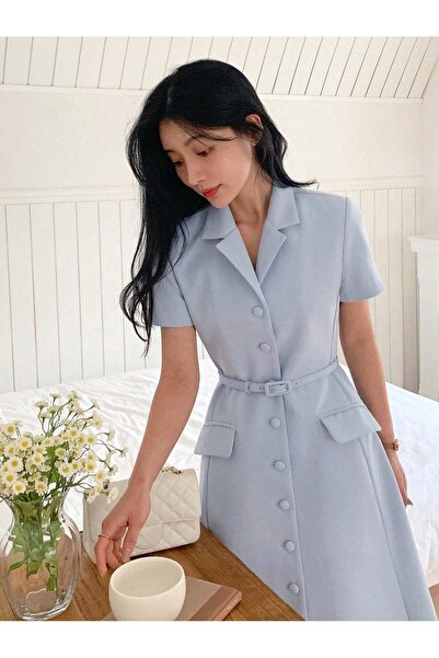 Sheya Rochie midi, albastru