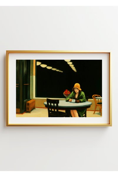 ARTHOUSECOLLECTIVE Colecția Edward Hopper - Orizontal - Poster fără ramă
