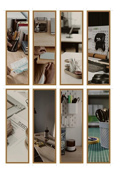OEM Semne de Carte Set de 8, Tematica Organizator de Birou, Design Modern, Ca...