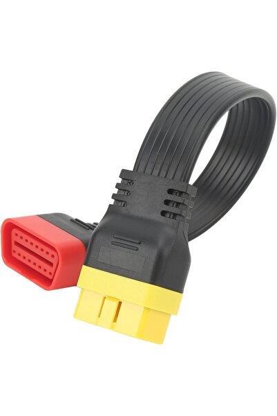 S moda Obd Uzatma Kablo Konnektörü Obd2 Tanılama Kablosu Vstm Oto Obdii Kablo Uzatılmış Adaptör Obd2 Uzatma