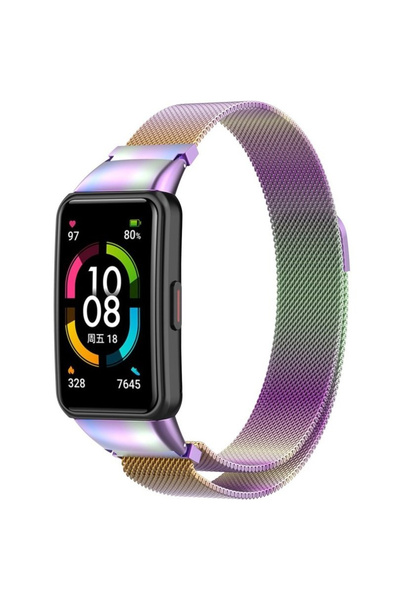 XGSM Curea tip brățară milaneză pentru Huawei Band 6, Multicoloră
