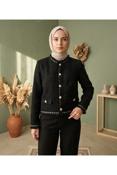 sistem Women's Angora Eelexus Jacket-Black