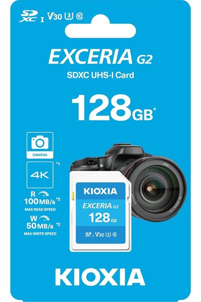 StepCo EXCERIA G2 128GB SDXC Hafıza Kartı – UHS-I U3 V30 C10, 100MB/s Okuma, 50MB/s Yazma, 4K