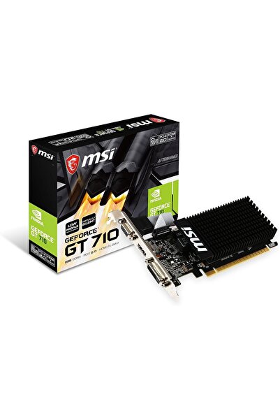 StepCo VGA GT 710 2GD3H LP GT710 2GB DDR3 64b DX12 PCIE 3.0 x16 (1xVGA 1xDVI 1xHDMI)