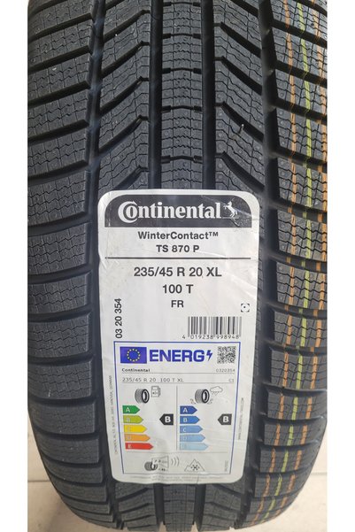 Continental 235/45R20 Winter Contact TS870P 100T XL Set Olarak (4 ADET) 2026 ...