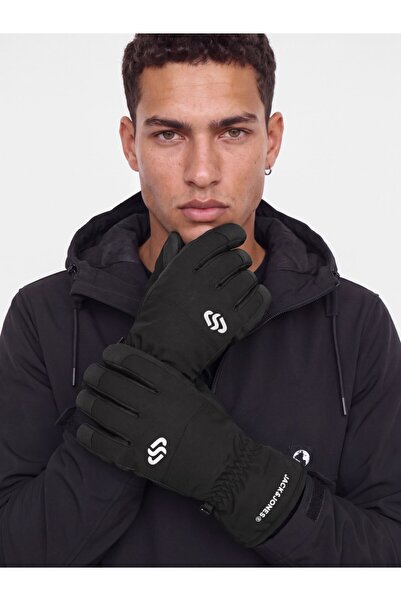 Jack & Jones Jack Jones Jacpeisey Ski Gloves Yetişkin Siyah Eldiven