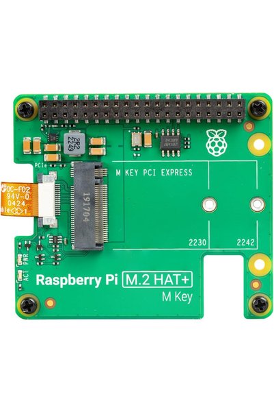 StepCo PCIe M.2 HAT 5 için, M-Key