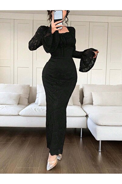 Sheya Rochie maxi, negru