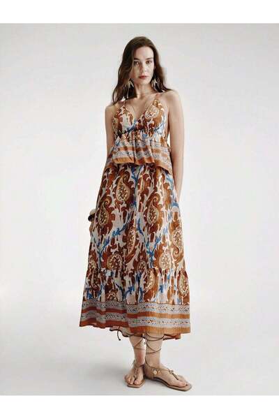 Sheya Rochie maxi, mix culori