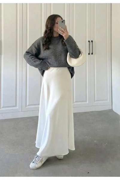 QUAWEAR Oversize Basic Kazak