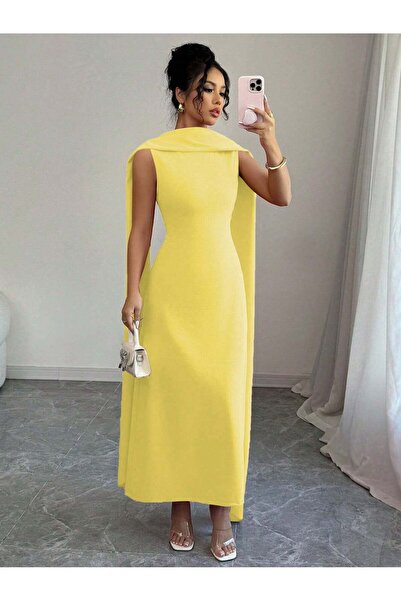 Sheya Rochie maxi, galben