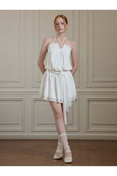Sheya Rochie mini, alb
