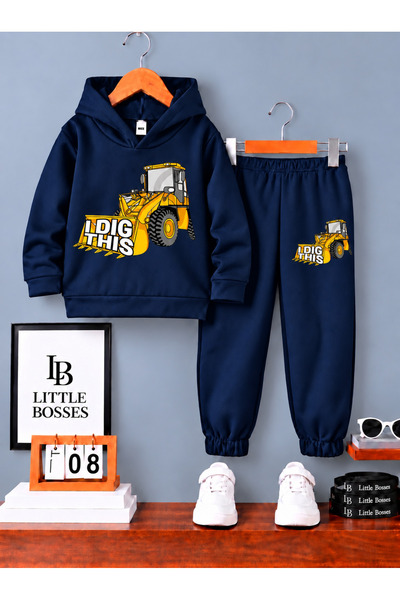 LB little bosses Winter Children's Tracksuit Unisex (Puro Köpekk)