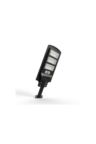 Panther PT-L253 Solar LED Sokak Lambası Güneş Panelli Dış Mekan Aydınlatma Siyah