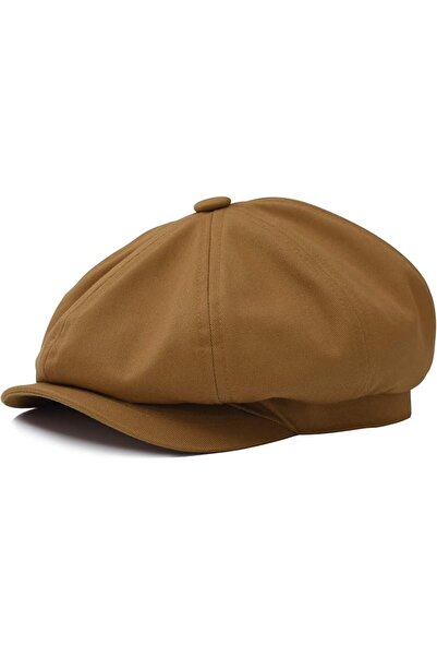 GENERAL BOTVELA Men's 8 Piece Newsboy Flat Cap 100% Cotton Gatsby Ivy Golf Ca...