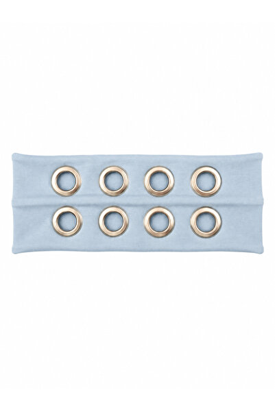 Cherry Lemon Wide Thick Large Metal Ring Studded 8Pcs Hole Y2K Hair Band Cott...