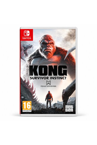 Nintendo Kong: Survivor Instinct Switch Oyun – MonsterVerse 2.5D Aksiyon Macera Metroidvania Fiziksel Sürüm
