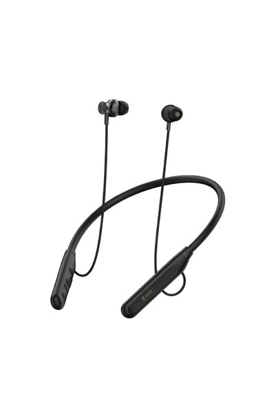 ZEDX Nova Neck Hanging Wireless Earphones Bluetooth 5.4 23 Hours Playtime Black