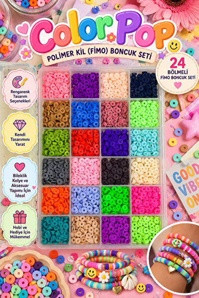 By MO Accessories Set perli od polimerske gline Fimo sa 24 odseka za konfete ...