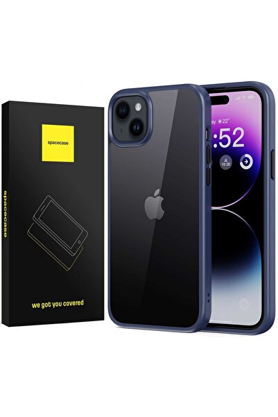 spacecase Metro iPhone 15 Plus albastru