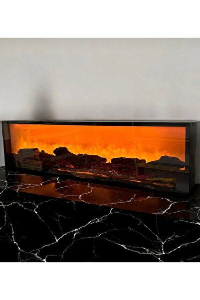Dekoratif şömine 170x30x14