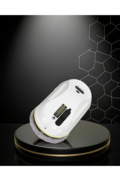 ECRUZ Çift Diskli Otomatik Cam Silme Robotu with UPS Güvenlik Sistemi