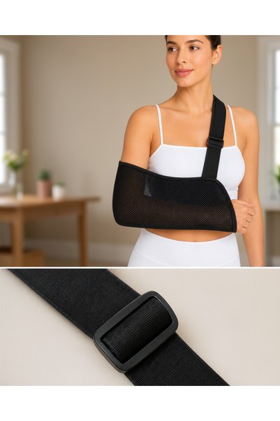 helinaria Mesh Arm Support Strap with Adjustable Shoulder Band Prtfilekolaski-4