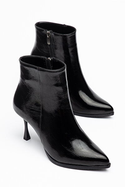 HCO SHOES Cizme cu toc subțire, vârf ascuțit, talpă anti-alunecare de 9 cm