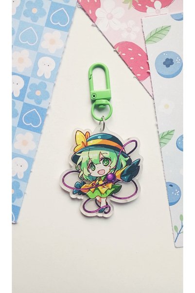 Atölye Moonlit Touhou Koishi Komeiji Anahtarlık Çanta Süsü