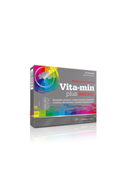 Olimp Vita-Min Plus Senior - Multivitamine, 30 capsule