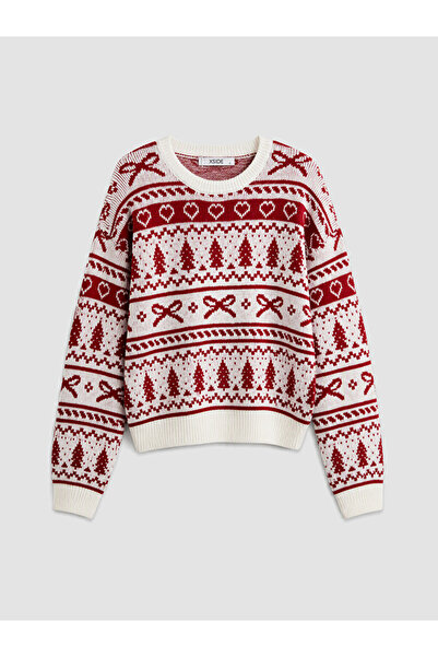 LC Waikiki I New Year's Themed Women's Knitwear Sweater from Freezen Store
