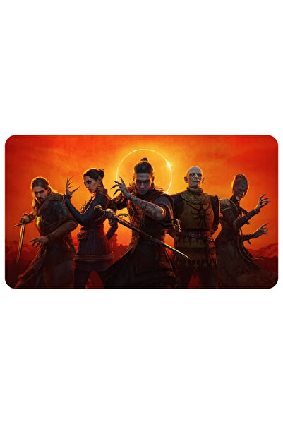 OKTANE Mousepad Deskmat Gaming The Blood of 800x400x4 mm rezistent la apa mar...