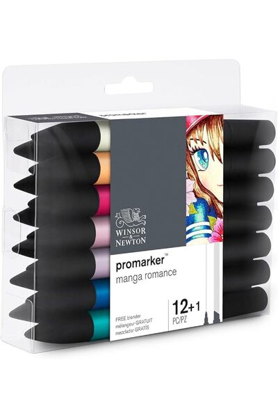 Winsor Newton Winsor & Newton Promarker, Set of 48, Essential Collection