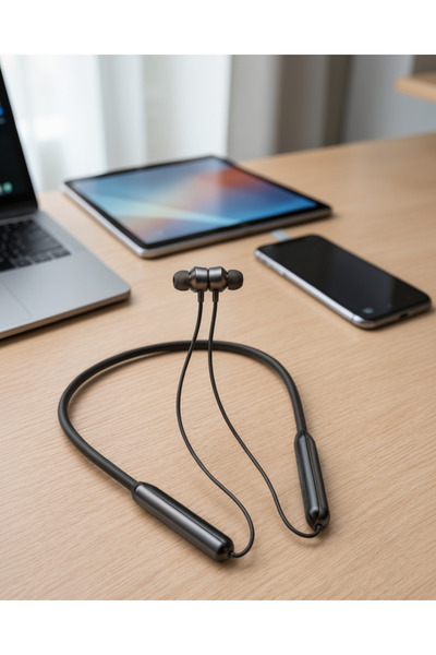 ASTRALTECH Kulak İçi Kablosuz Bluetooth Kulaklık Dijital Göstergeli