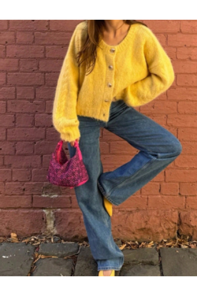Evendi Cardigan, galben