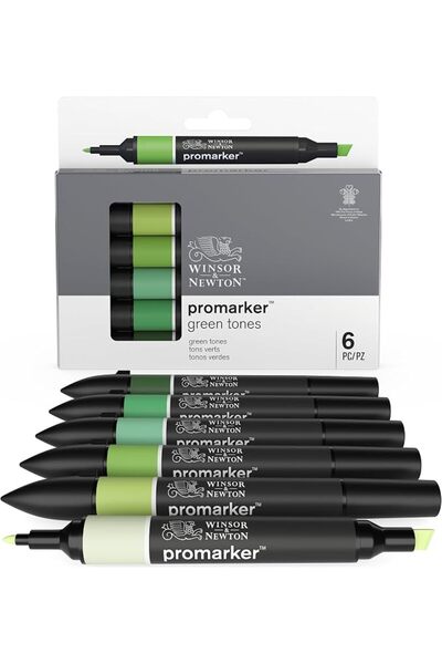 Winsor Newton Winsor & Newton Promarker, Set of 48, Essential Collection